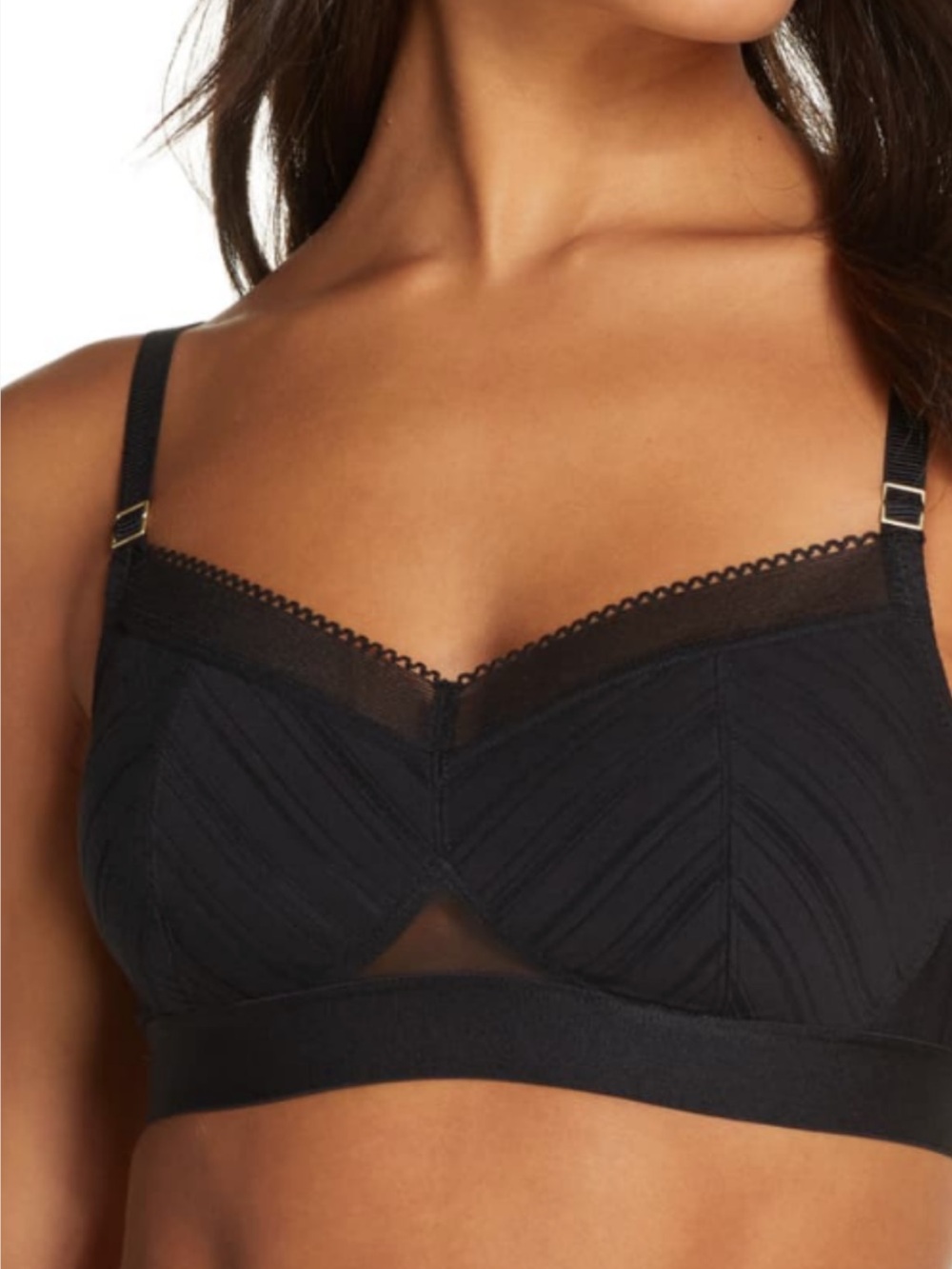 Chantelle Lingerie Between the Lines Full Coverage Bralette